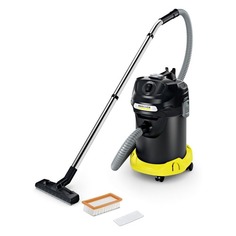 Пылесос KARCHER AD 4 Premium *EU-II, 600Вт, желтый