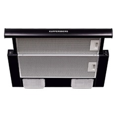 Вытяжка встраиваемая Kuppersberg SLIMLUX II 50 SG черный управление: кнопочное (1 мотор)