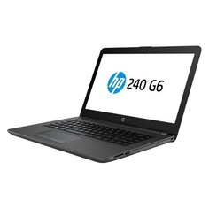 Ноутбук HP 240 G6, 14&quot;, Intel Core i3 7020U 2.3ГГц, 4Гб, 500Гб, Intel HD Graphics 620, DVD-RW, Windows 10 Professional, 4BD01EA, черный
