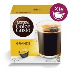 Кофе капсульный DOLCE GUSTO Grande, капсулы, совместимые с кофемашинами DOLCE GUSTO®, 128грамм [12120090]