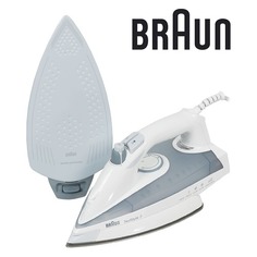 Утюг BRAUN TS735TP, 2400Вт, белый [0x12711021]