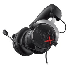 Наушники с микрофоном CREATIVE Sound BlasterX H5, 70GH031000000, мониторы, черный / серебристый [70gh031000003]