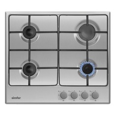 Варочная панель SIMFER H60V40M411, независимая, нержавеющая сталь