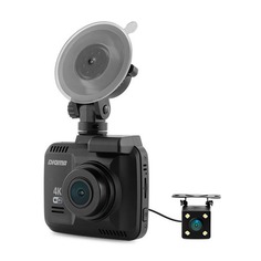 Видеорегистратор Digma FreeDrive 600-GW DUAL 4K черный 4Mpix 2160x2880 2160p 150гр. GPS NTK96660