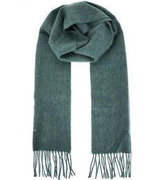 Шарф бирюзового цвета из шерсти Barbour