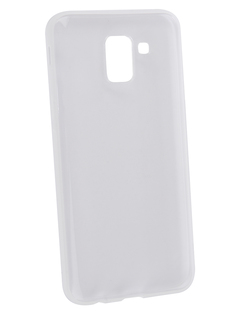 Аксессуар Чехол для Samsung Galaxy J6 2018 BROSCO Silicone Transparent SS-J6(8)-TPU-TRANSPARENT