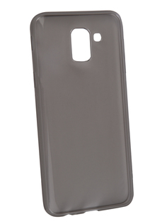 Аксессуар Чехол для Samsung Galaxy J6 2018 BROSCO Silicone Black SS-J6(8)-TPU-BLACK