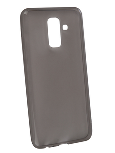 Аксессуар Чехол для Samsung Galaxy A6 Plus 2018 BROSCO Silicone Black SS-A6P(8)-NEWTPU-BLACK