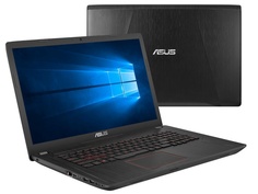 Ноутбук ASUS FX753VD-GC128T 90NB0DM3-M09510 Black Metal (Intel Core i7-7700HQ 2.8 GHz/8192Mb/1000Gb + 256Gb SSD/No ODD/nVidia GeForce GTX 1050 2048Mb/Wi-Fi/Bluetooth/Cam/17.3/1920x1080/Windows 10 64-bit)