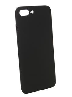 Аксессуар Чехол BROSCO Softtouch для APPLE iPhone 7 Plus Black IP7P-4SIDE-ST-BLACK