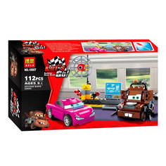 Конструктор Bela Cars Шпионский штаб Мэтра 112дет. 10007