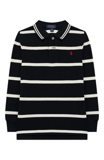 Хлопковое поло с длинными рукавами Polo Ralph Lauren