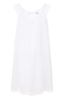 Хлопковая сорочка с кружевной отделкой Celestine