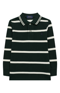 Хлопковое поло с длинными рукавами Polo Ralph Lauren