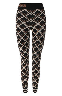 Джоггеры с эластичным поясом и принтом Fendi
