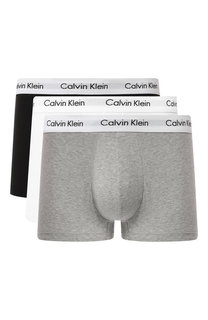 Комплект из трех хлопковых боксеров с широкой резинкой Calvin Klein Underwear