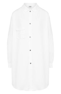 Хлопковая сорочка с накладным карманом Celestine