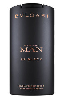 Шампунь гель для душа Man In Black BVLGARI