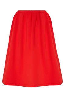 Красная хлопковая юбка Marni