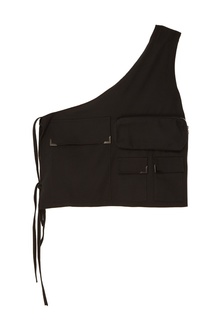 Черная сумка-жилет Body Bag 3.Paradis