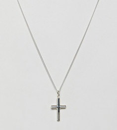 Серебряное ожерелье с подвеской-крестом Katie Mullally - Серебряный