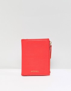 Красный бумажник из искусственной кожи Monki - Черный