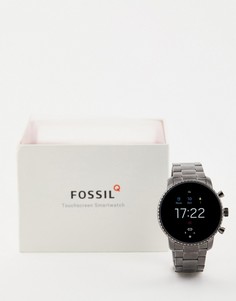 Смарт-часы Fossil FTW4012 Gen 4 Q Explorist, 45 мм - Серый