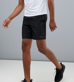 Черные спортивные шорты средней длины из быстросохнущей ткани ASOS 4505 Tall - Черный