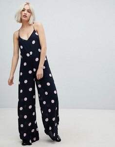 Комбинезон в горошек Pepe Jeans Cora - Темно-синий