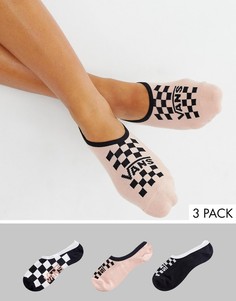 3 пары невидимых носков Vans - Мульти