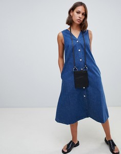Джинсовое платье из органического хлопка Kowtow - Синий