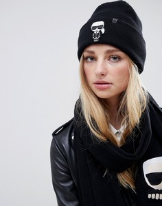 Шапка-бини Karl Lagerfeld - Черный