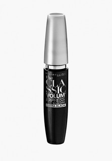 Тушь для ресниц Maybelline New York "Volum Express, Экстрачерная», трехкратный натуральный объем 10 мл