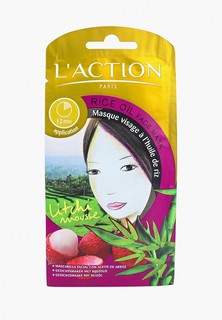 Маска для лица LAction Laction с рисовым маслом Rice Oil, 12 г