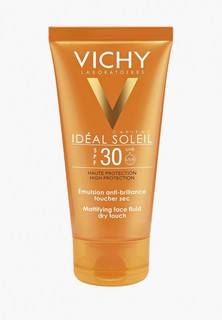 Эмульсия для лица Vichy Ideal Soleil солнцезащитная, матирующая, SPF 30, 50 мл