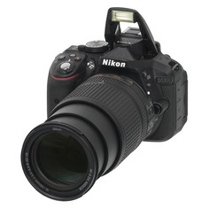 Зеркальный фотоаппарат NIKON D5300 kit ( AF-S DX NIKKOR 18-140mm f/3.5-5.6G ED VR), черный