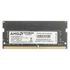 Модуль памяти AMD Radeon R7 Performance Series R744G2400S1S-UO DDR4 - 4Гб 2400, SO-DIMM, OEM
