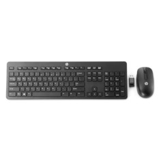 Комплект (клавиатура+мышь) HP N3R88AA, USB, беспроводной, черный