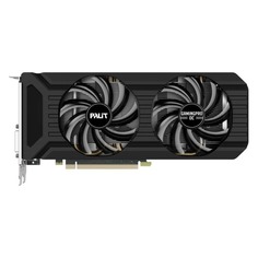 Видеокарта PALIT nVidia GeForce GTX 1060 , PA-GTX1060 Gaming Pro OC+ 6G, 6Гб, GDDR5, OC, Ret [neb1060u15j9-1045d]