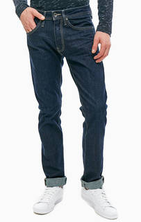 Синие прямые джинсы с контрастной строчкой Morris GAS