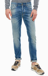 Зауженные джинсы на болтах United Colors of Benetton