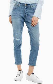 Синие укороченные джинсы бойфренд Jamira GAS