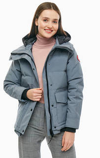 Серый пуховик со съемным капюшоном Deep Cover Bomber Canada Goose