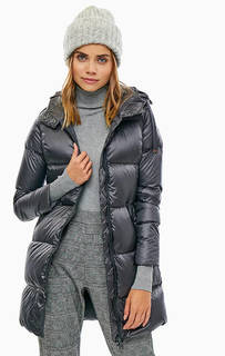 Зимний пуховик серого цвета Bomboogie