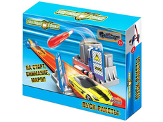 Автотрек База игрушек Улетные гонки Пуск ракеты 4660007763917