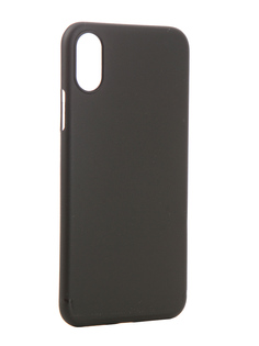 Аксессуар Чехол Gurdini Ultra Slim 0.1mm для APPLE iPhone X/XS 5.8 Black 907305