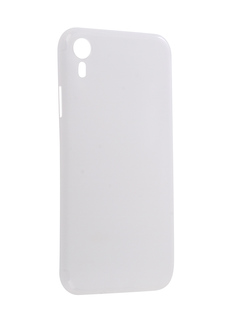 Аксессуар Чехол Gurdini Ultra Twin 0.1m для APPLE iPhone XR 6.1 White 907316