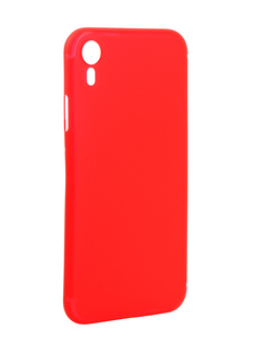 Аксессуар Чехол Gurdini Ultra Twin 0.1m для APPLE iPhone XR 6.1 Red 907318