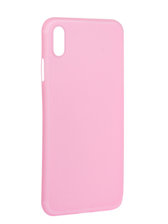 Аксессуар Чехол Gurdini Ultra Slim 0.1mm для APPLE iPhone XS Max 6.5 Pink 907314