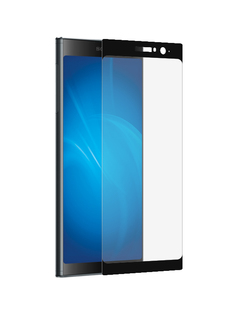 Аксессуар Защитное стекло для Sony Xperia XA2 Plus DF Fullscreen xColor-12 Black Frame